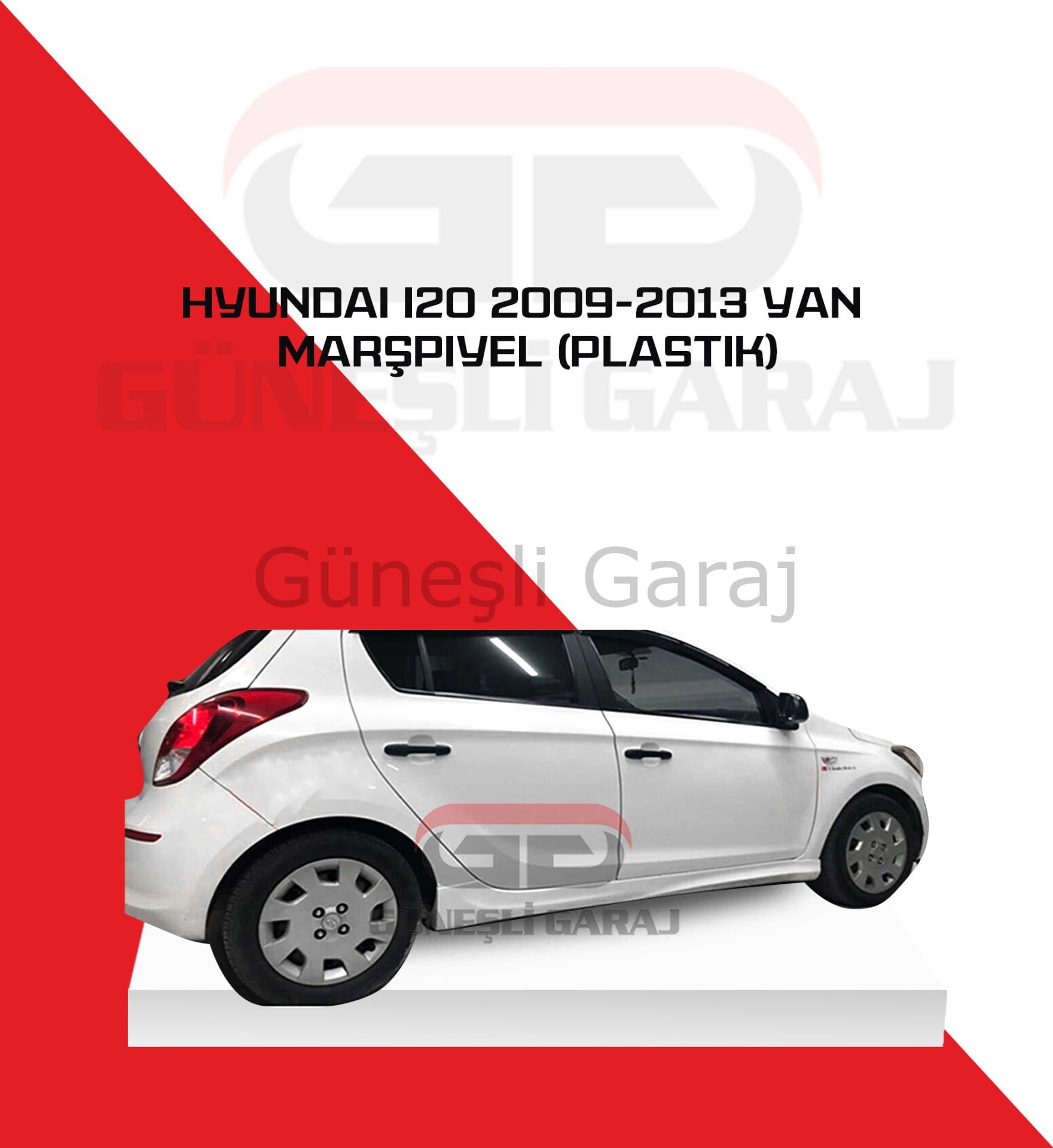 Hyundai İ20 2009-2013 Yan Marşpiyel (Plastik)