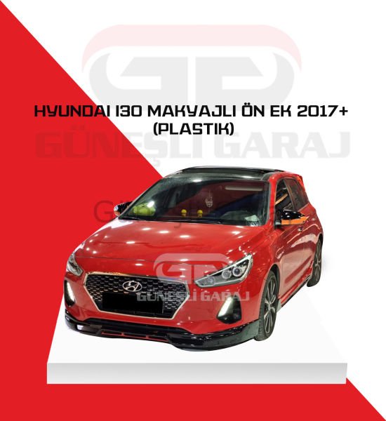 Hyundai i30 Makyajlı Ön Ek 2017+ (Plastik)