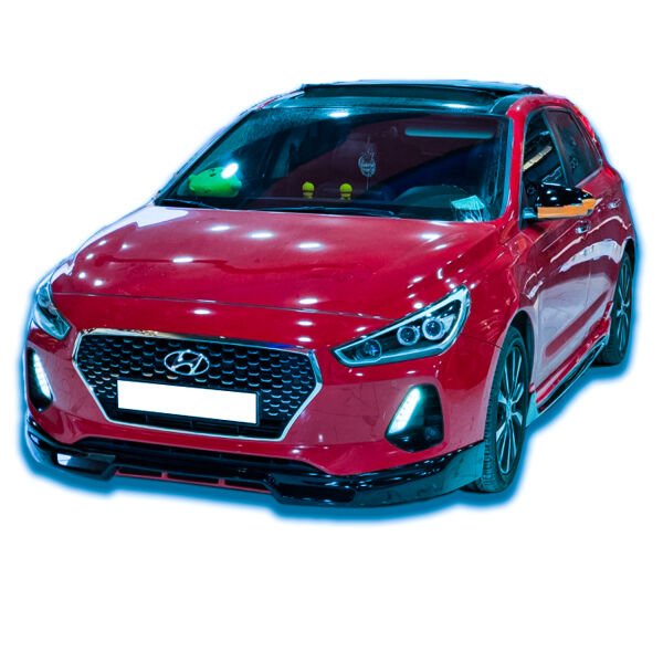 Hyundai i30 Makyajlı Ön Ek 2017+ (Plastik)