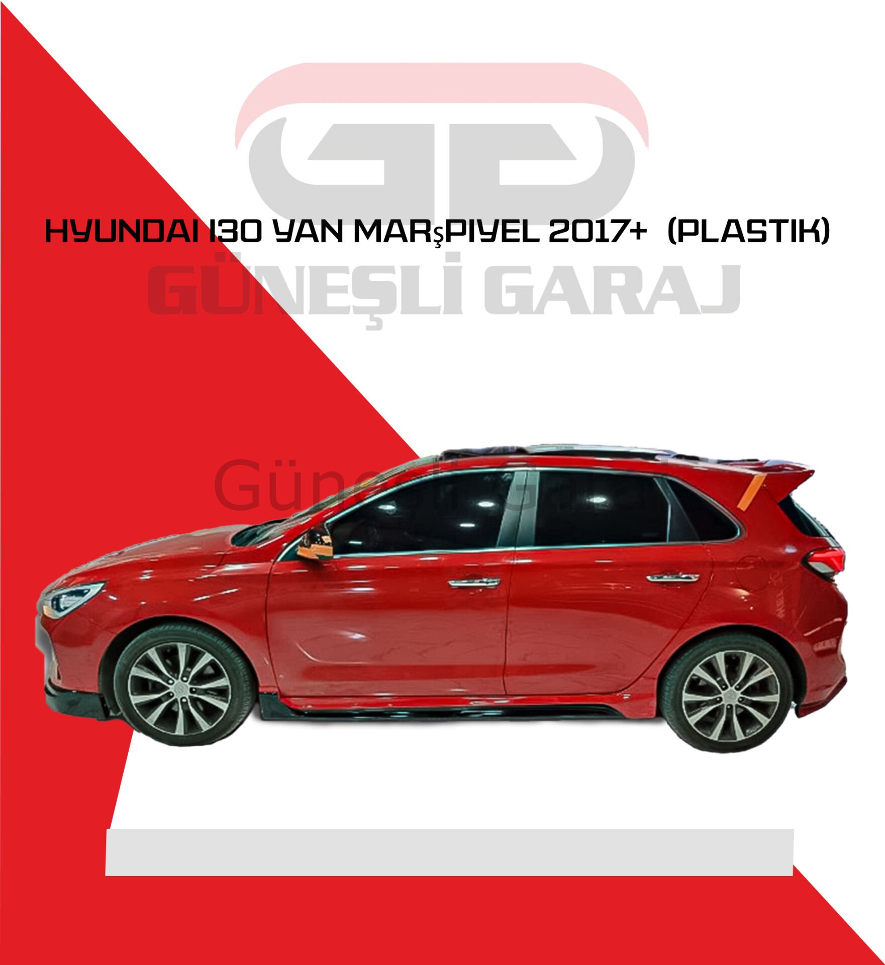 Hyundai i30 Yan Marşpiyel 2017+ (Plastik)