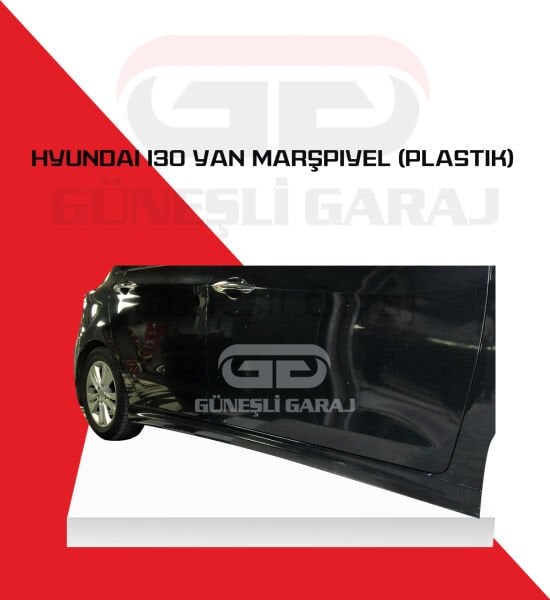 Hyundai i30 Yan Marşpiyel (Plastik)