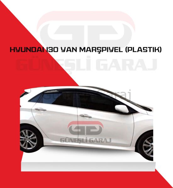 Hyundai i30 Yan Marşpiyel (Plastik)