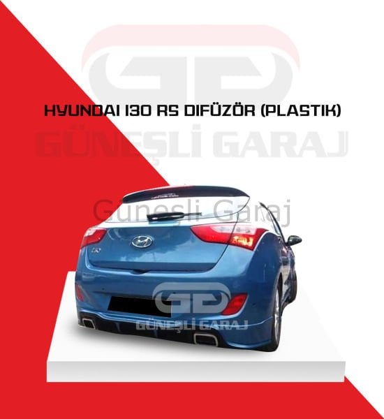 Hyundai İ30 RS Difüzör (Plastik)