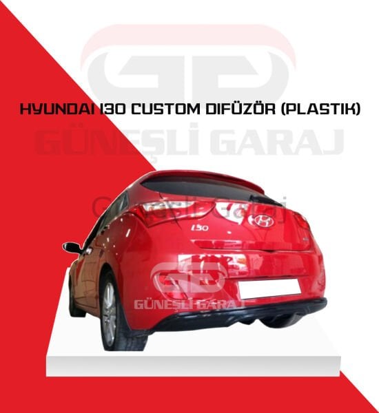 Hyundai İ30 Custom Difüzör (Plastik)