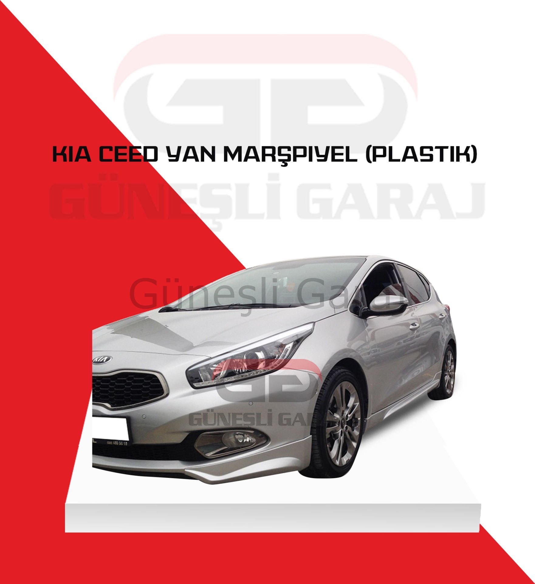 Kia Ceed Yan Marşpiyel (Plastik)