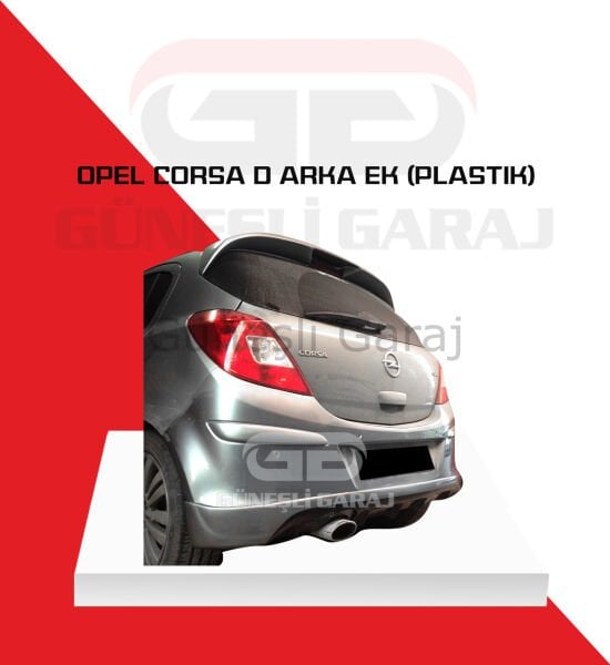 Opel Corsa D Arka Ek (Plastik)