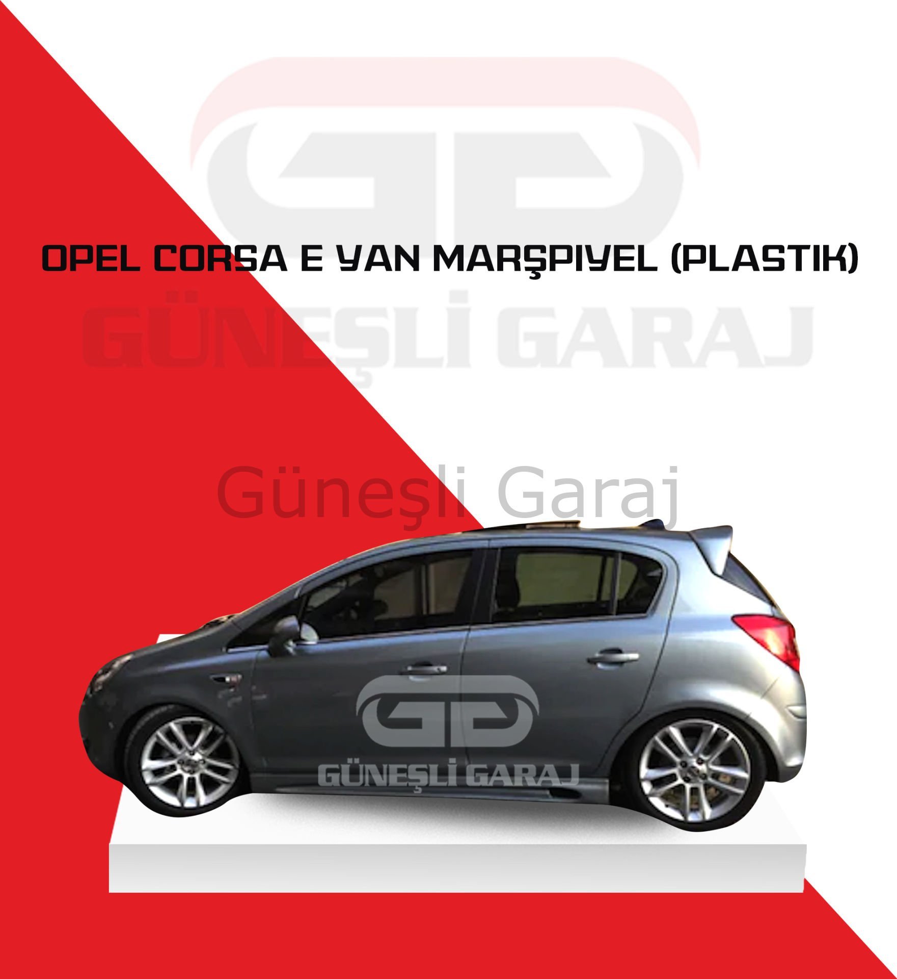 Opel Corsa E Yan Marşpiyel (Plastik)