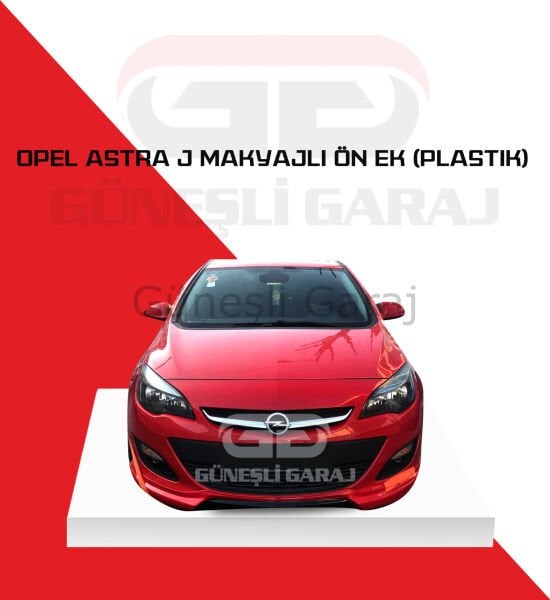Opel Astra J Makyajlı Ön Ek (Plastik)