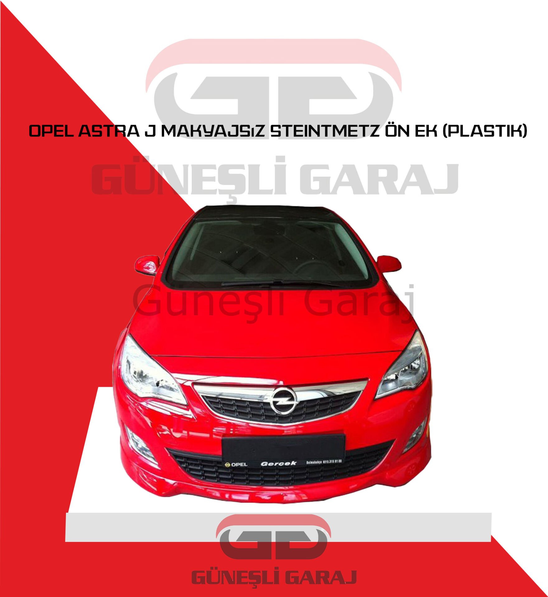 Opel Astra J Makyajsız Steintmetz Ön Ek (Plastik)