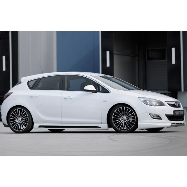 Opel Astra J Kanallı Yan Marşpiyel (Plastik)