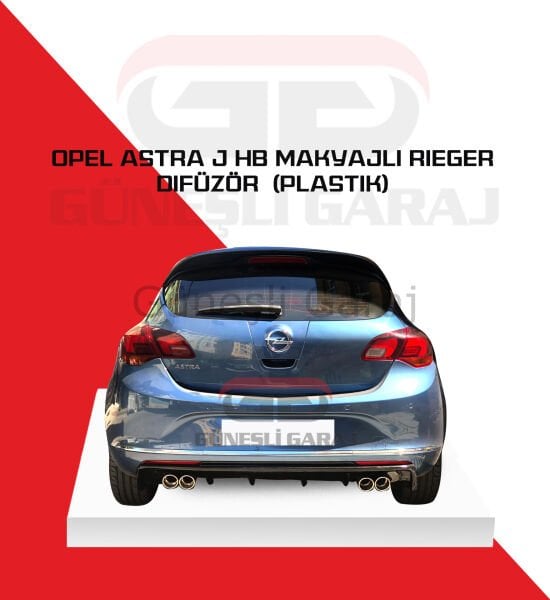 Opel Astra J Hb Makyajlı Rieger Difüzör (Plastik)