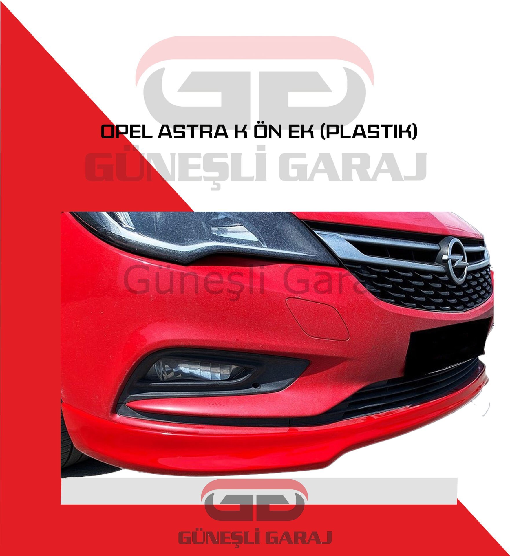 Opel Astra K Ön Ek (Plastik)