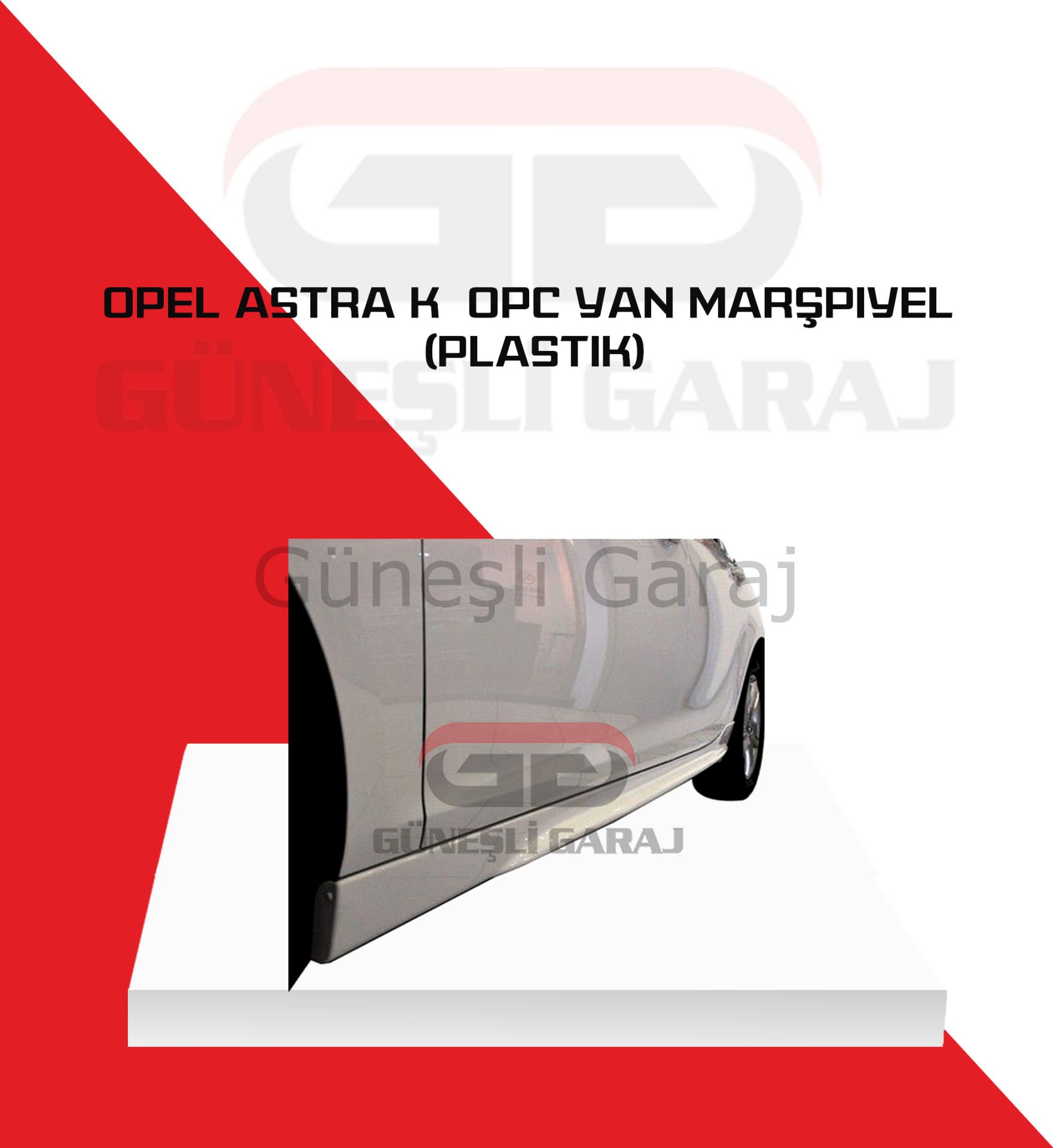 Opel Astra K Opc Yan Marşpiyel (Plastik)