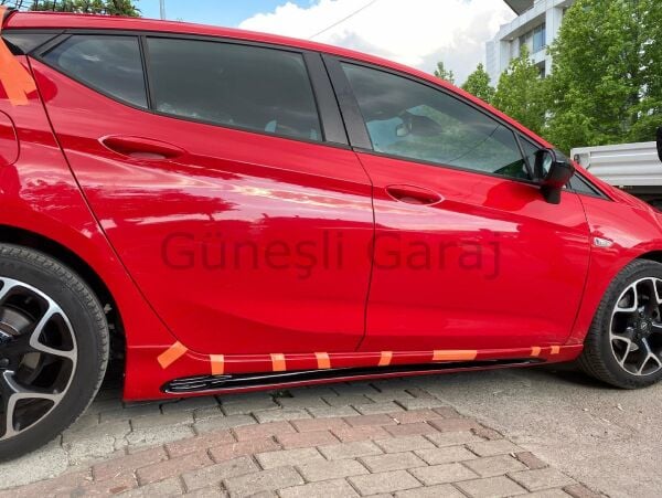 Opel Astra K Yan Marşpiyel (Plastik)