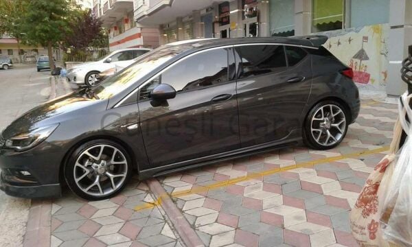 Opel Astra K Yan Marşpiyel (Plastik)