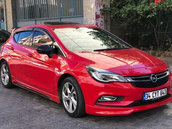 Opel Astra K Yan Marşpiyel (Plastik)