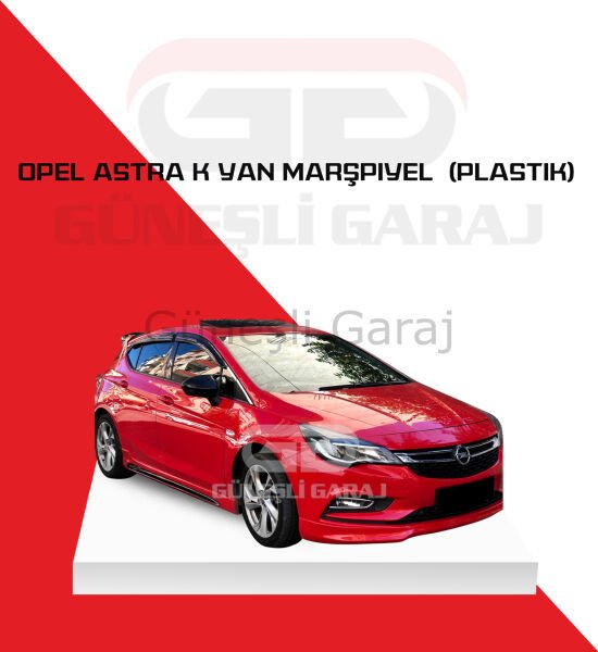 Opel Astra K Yan Marşpiyel (Plastik)