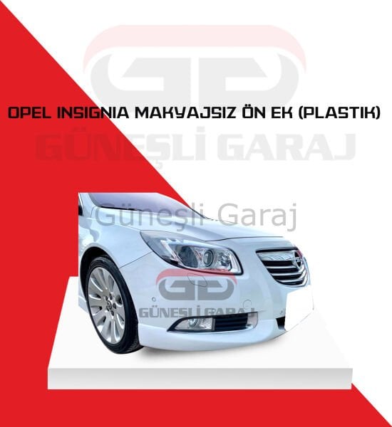 Opel Insignia Makyajsız Ön Ek (Plastik)