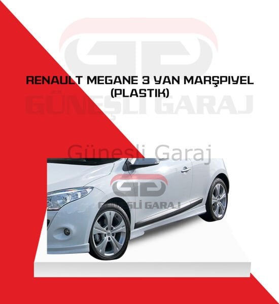 Renault Megane 3 Yan Marşpiyel (Plastik)