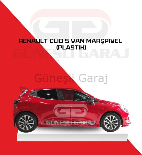 Renault Clio 5 Yan Marşpiyel (Plastik)