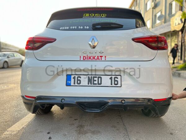 Renault Clio 5 Arka Ek (Plastik)