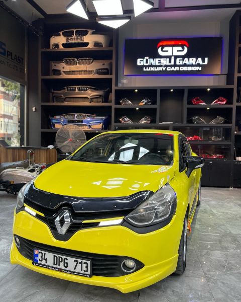 Renault Clio 4 Makyajsız Ön Ek (Plastik)