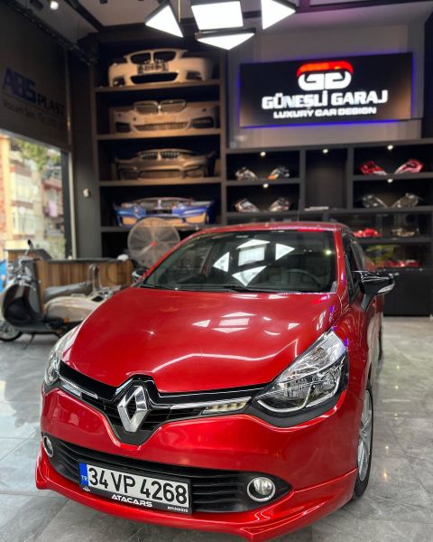 Renault Clio 4 Makyajsız Ön Ek (Plastik)