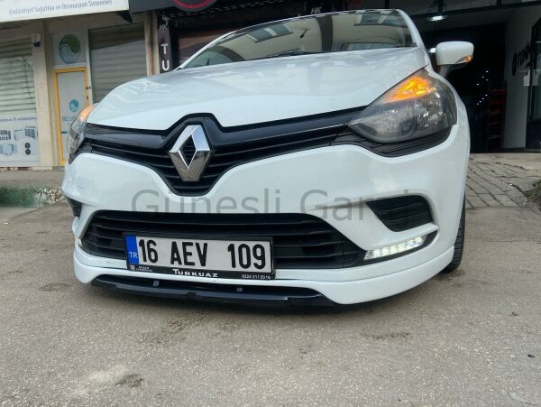 Renault Clio 4 Makyajsız Ön Ek 2 Parça (Plastik)