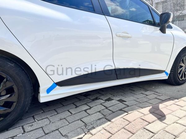 Renault Clio 4 R Yan Marşpiyel (Plastik)