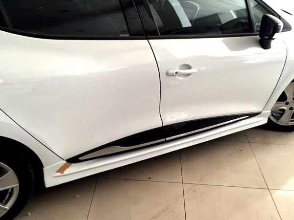 Renault Clio 4 R Yan Marşpiyel (Plastik)