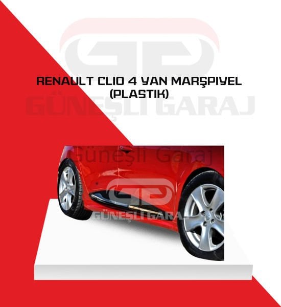 Renault Clio 4 Yan Marşpiyel (Plastik)