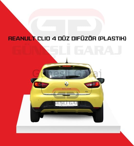 Renault Clio 4 Düz Difüzör (Plastik)