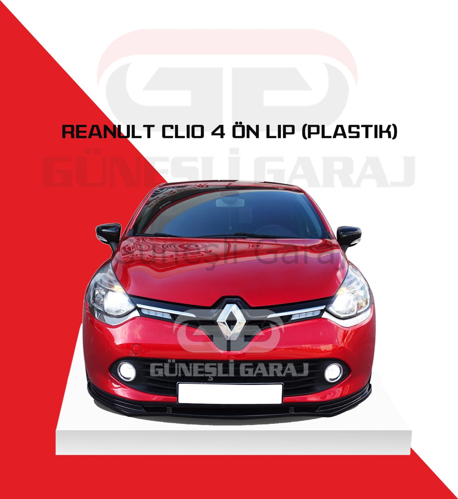 Renault Clio 4 Ön Lip (Plastik)