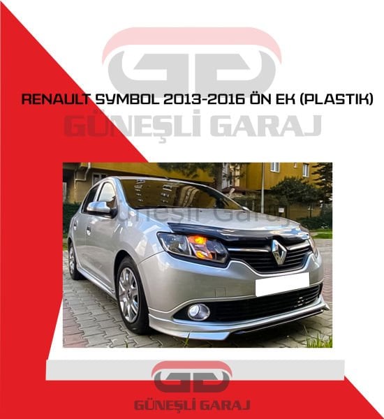 Renault Symbol 2013-2016 Ön Ek (Plastik)