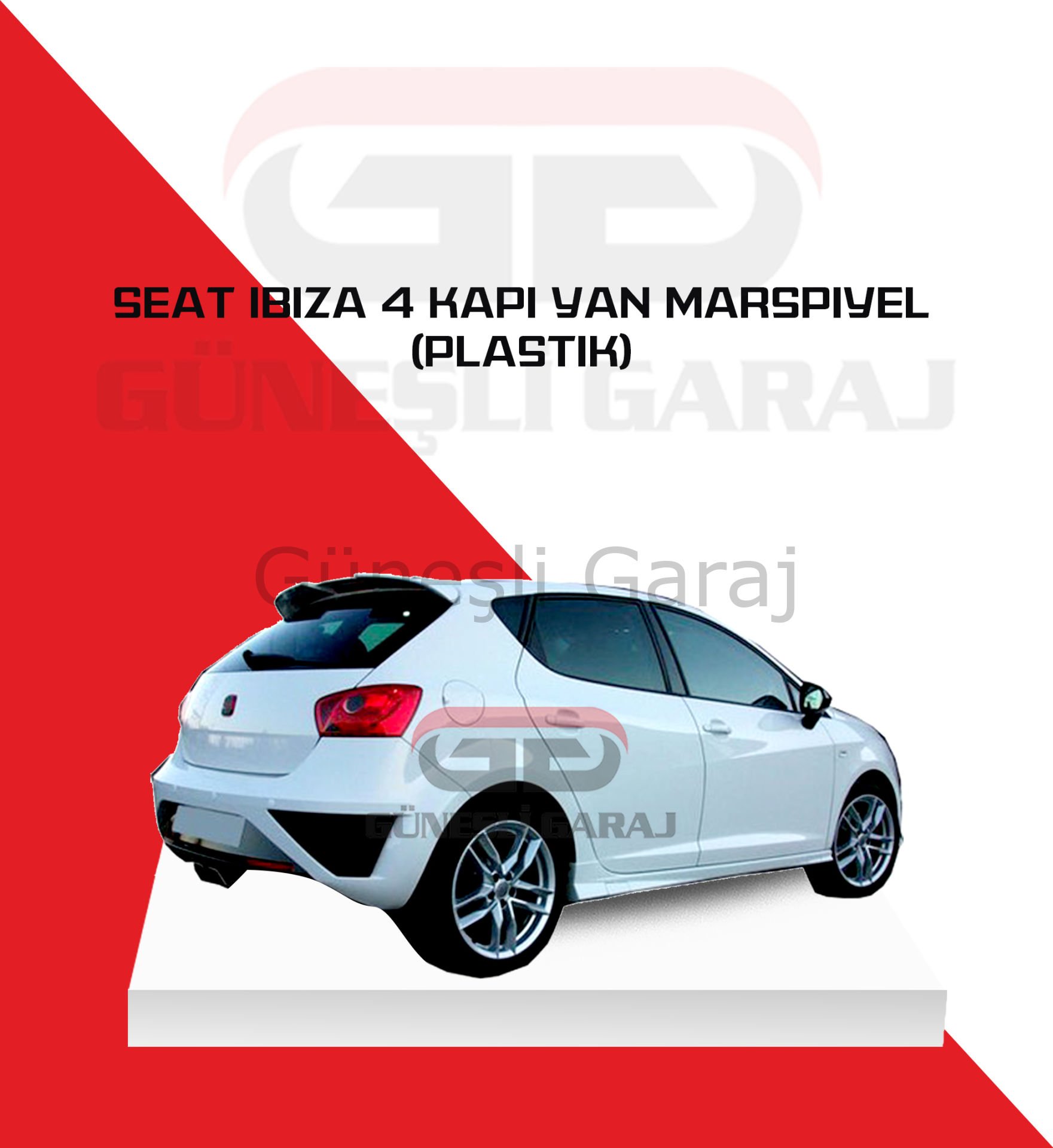 Seat İbiza 4 Kapı Yan Marşpiyel (Plastik)