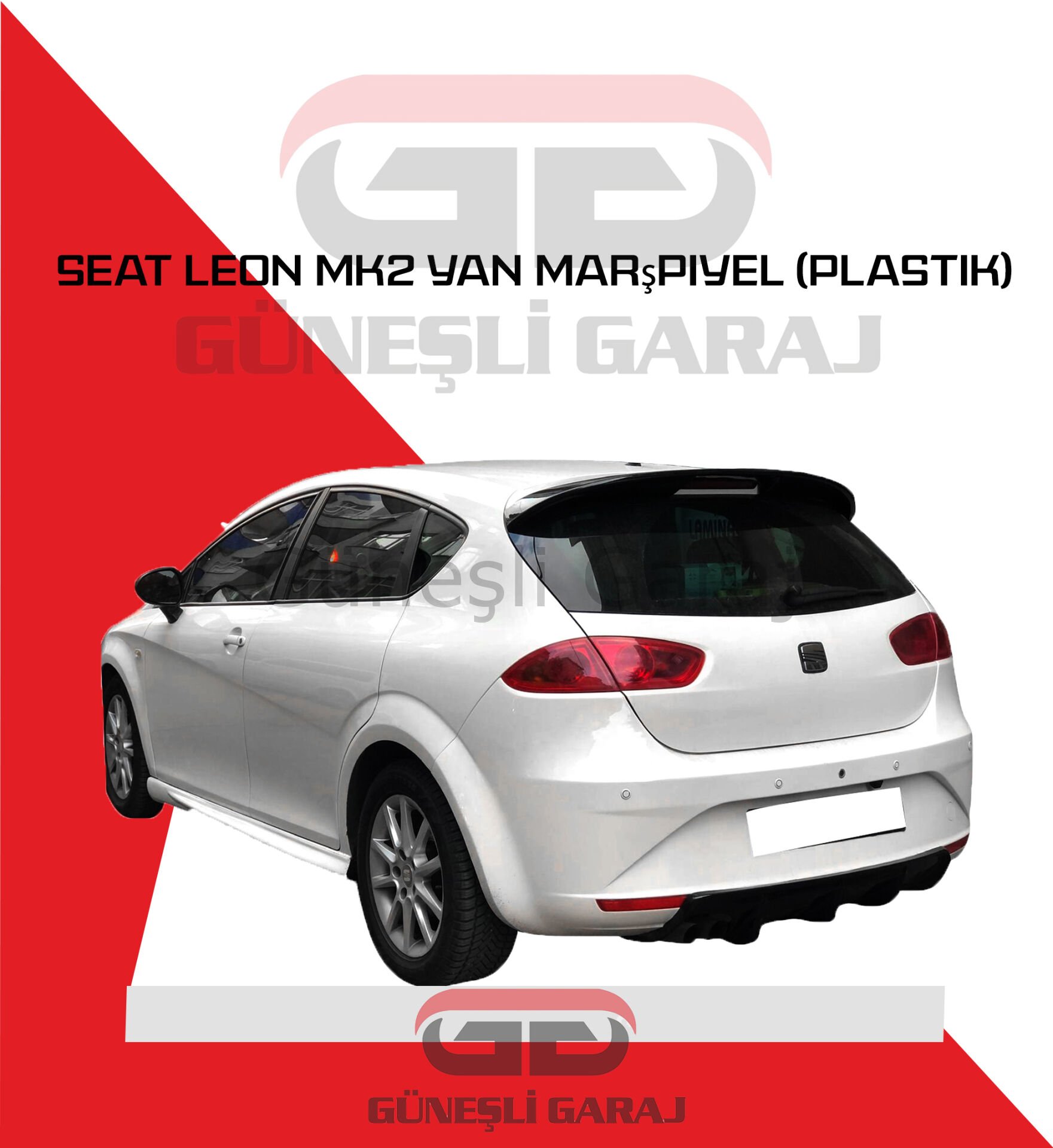 Seat Leon Mk2 Yan Marşpiyel (Plastik)