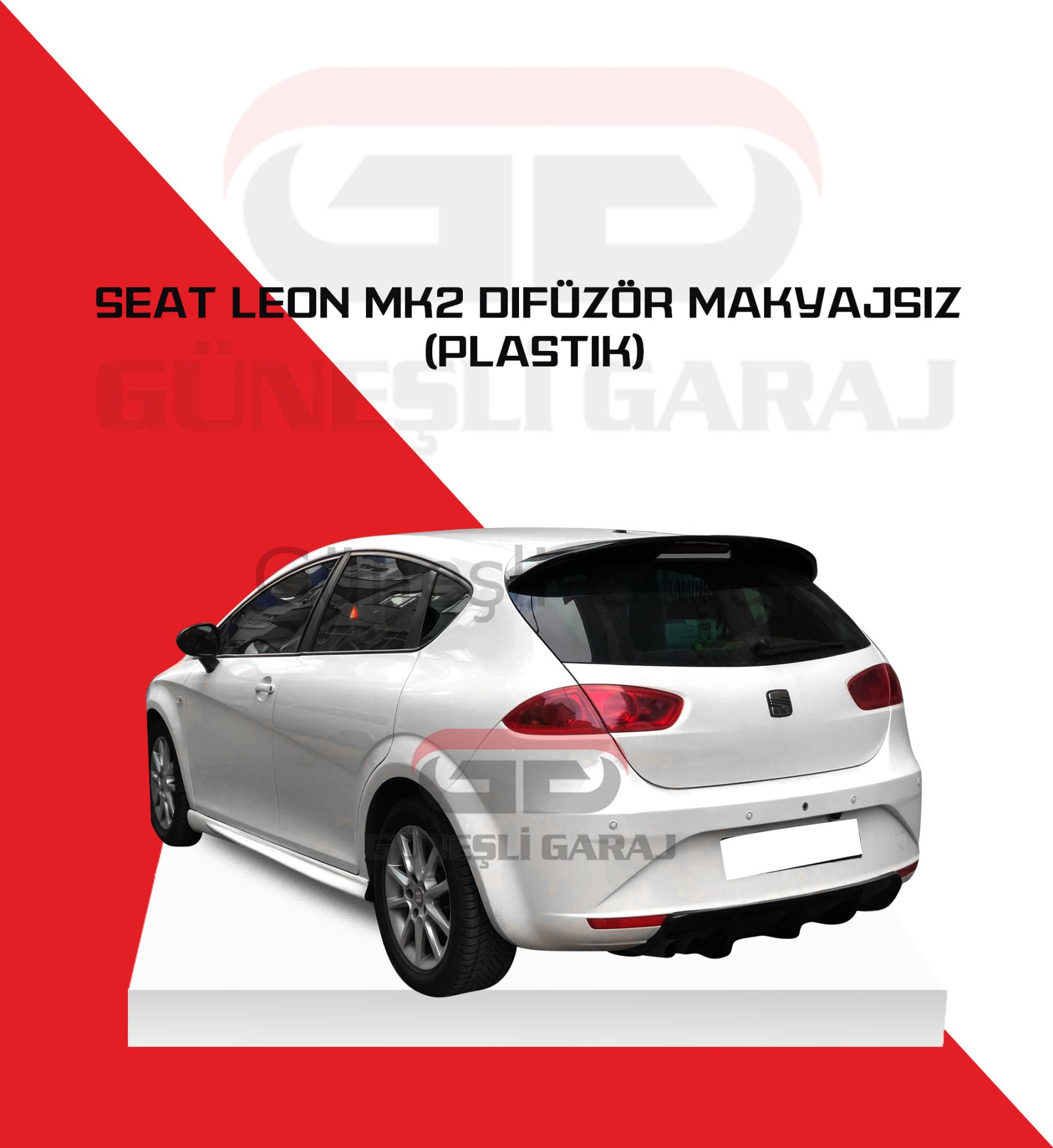 Seat Leon Mk2 Difüzör Makyajsız (Plastik)