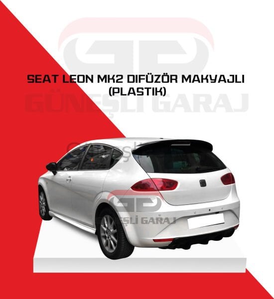 Seat Leon Mk2 Difüzör Makyajlı (Plastik)