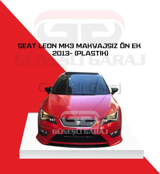 Seat Leon Mk3 Fr 2013-2016 Ön Ek (Plastik)