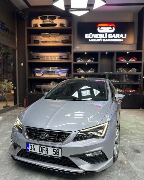 Seat Leon Mk3 Fr 2017-2020 Dinamik Ön Ek (Plastik)