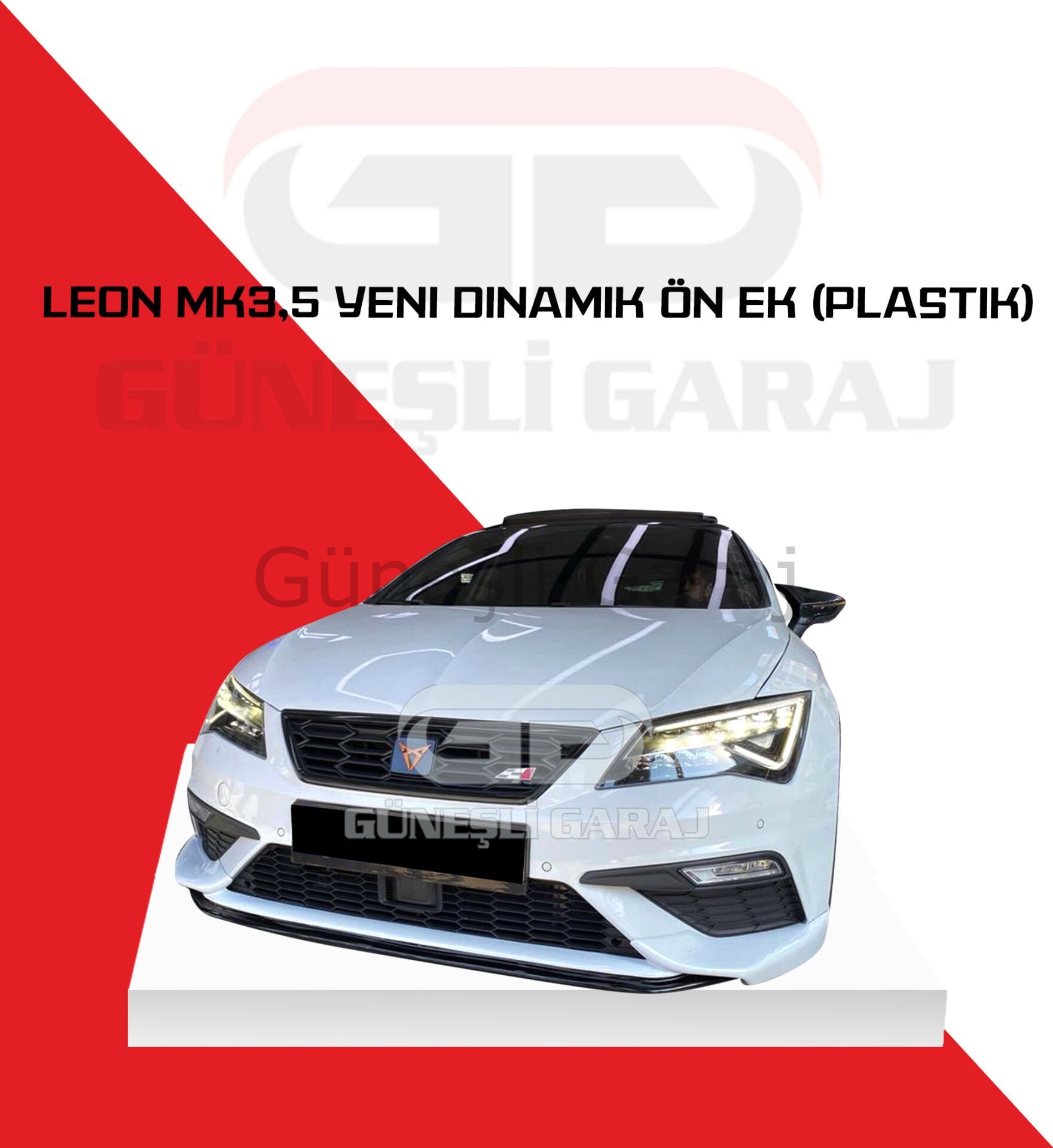 Seat Leon Mk3 Fr 2017-2020 Dinamik Ön Ek (Plastik)
