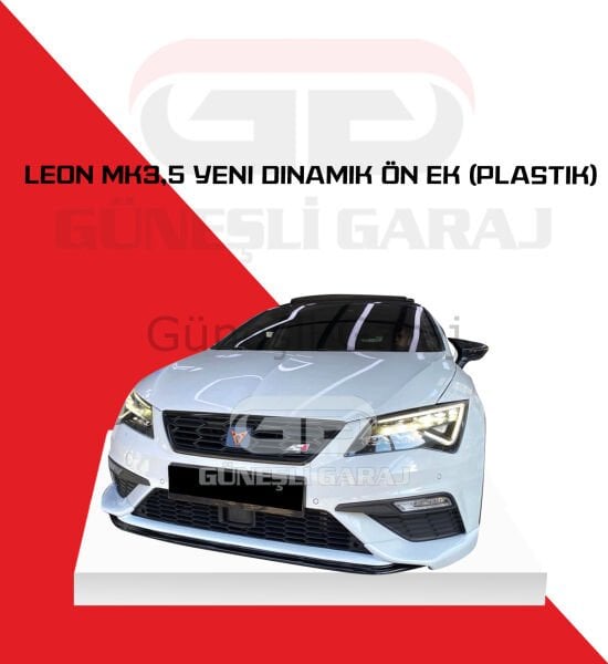 Seat Leon Mk3 Fr 2017-2020 Dinamik Ön Ek (Plastik)