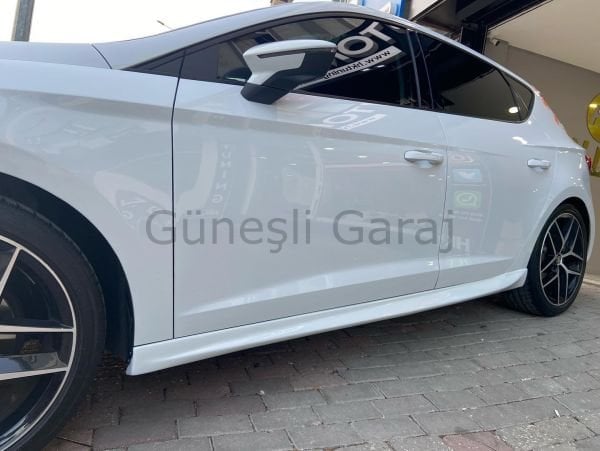 Seat Leon Mk3 2013-2020 Aero Marşpiyel (Plastik)