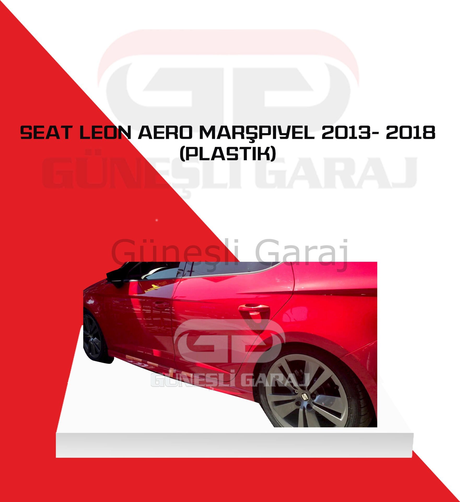Seat Leon Mk3 2013-2020 Aero Marşpiyel (Plastik)