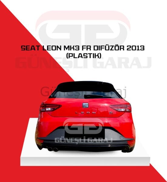 Seat Leon Mk3 Fr-Style 2013-2016 Difüzör (Plastik)