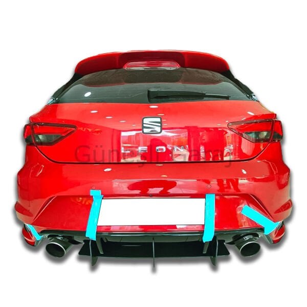 Seat Leon Mk3 Aero Tampon Orta Flapları (Plastik)