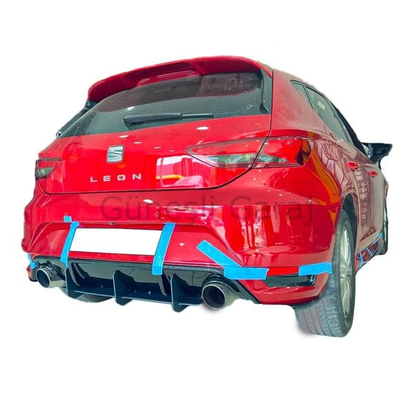 Seat Leon Mk3 Aero Tampon Orta Flapları (Plastik)