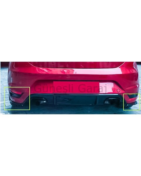 Seat Leon Mk3 Aero Tampon Sağ - Sol Flapları (Plastik)