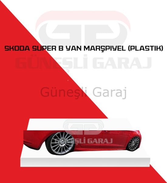 Skoda Superb Yan Marşpiyel (Plastik)