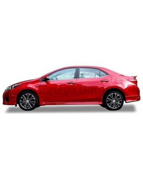 Toyota Corolla Yan Marşpiyel (Plastik)
